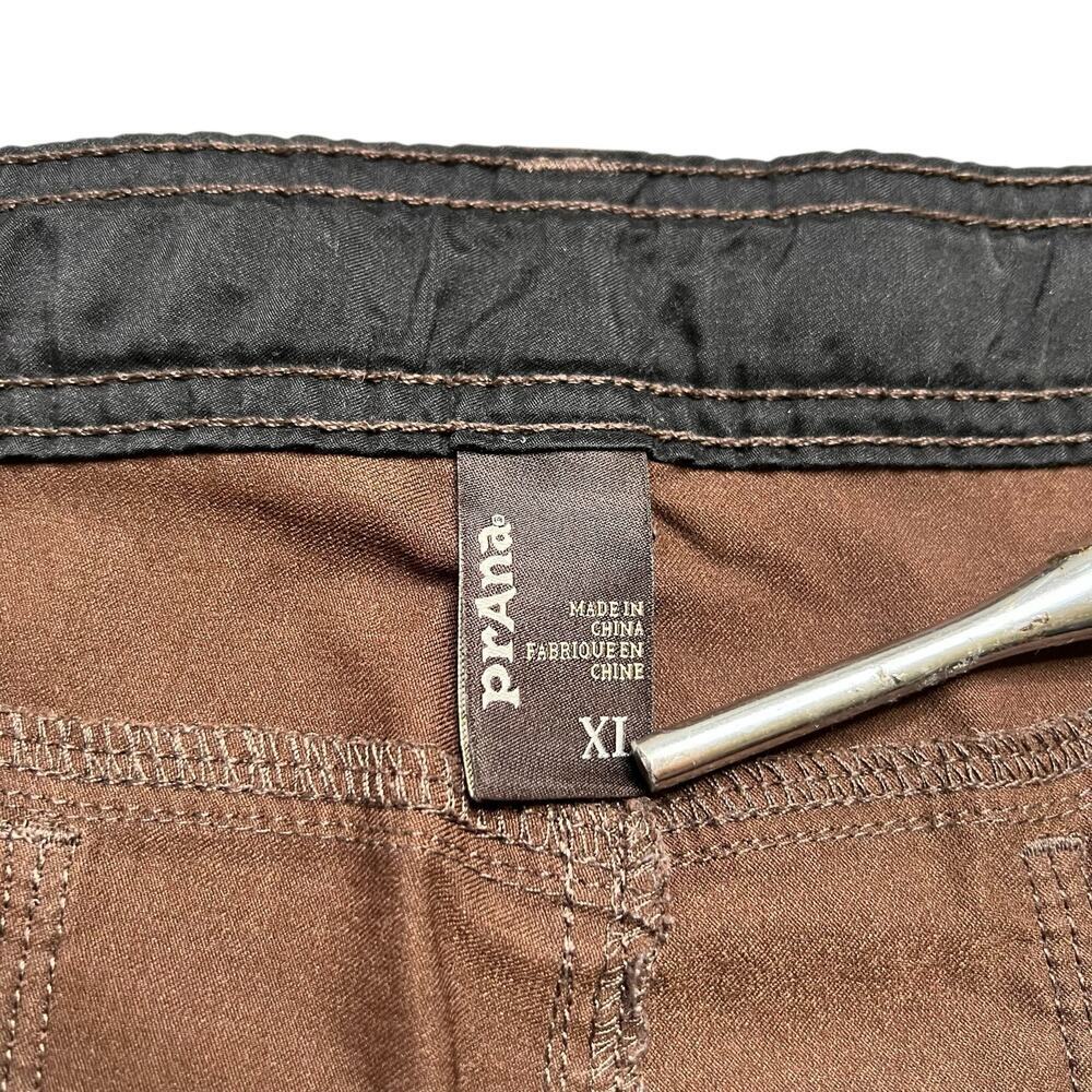 prAna Breath Stretch Shorts 11" Inseam Cargo Belted Hiking Outdoor Men's Sz XL - Picture 4 of 10